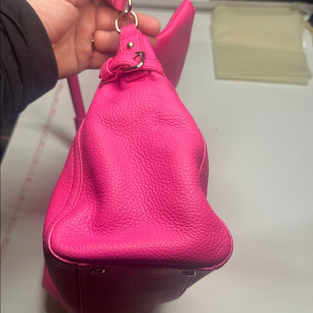 Kate Spade Pink Pebbled Leather Crossbody - Picture 9 of 11
